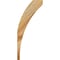 Ekena Millwork 6"W x 6"D x 14"H Thorton Rough Sawn Knee Brace, Western Red Cedar BRC06X06X14THR00RWR - alternate 3